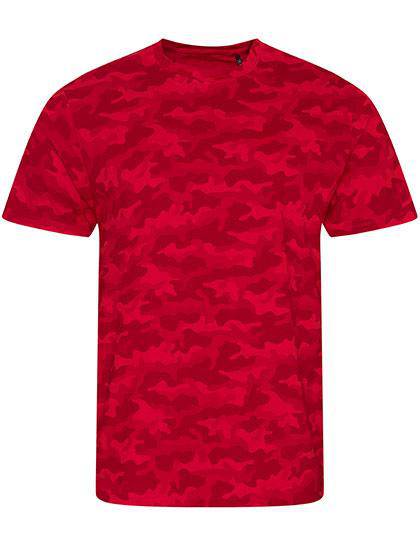 Epic Label T-shirts Just Ts Jt034 Camouflage T Mixte