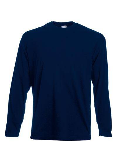 Epic Label T-shirts Lot de 3 Fruit of the Loom 61-038-0 Valueweight Long Sleeve T Pour Homme