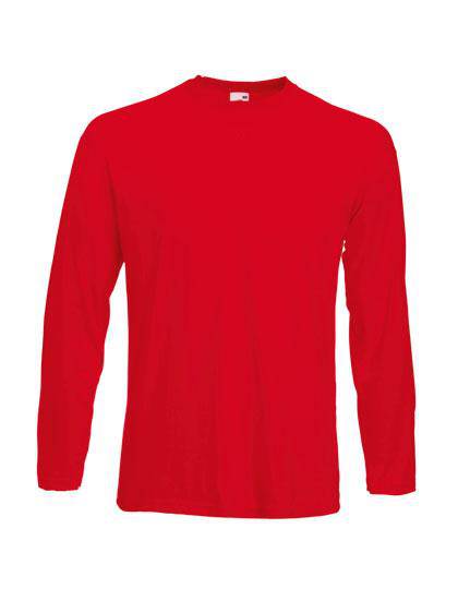 Epic Label T-shirts Lot de 3 Fruit of the Loom 61-038-0 Valueweight Long Sleeve T Pour Homme