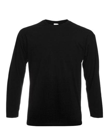 Epic Label T-shirts Lot de 3 Fruit of the Loom 61-038-0 Valueweight Long Sleeve T Pour Homme