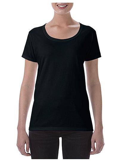 Epic Label T-shirts Lot de 3 Gildan 64550L Softstyle Ladies` Deep Scoop T-Shirt Pour Femme