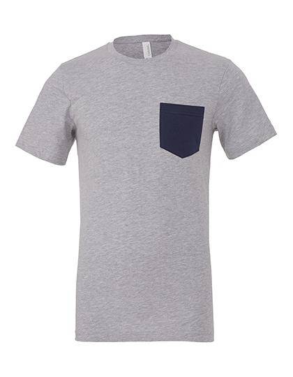 Epic Label T-shirts Lot de 3 T shirts Vierge Canvas 3021 Men`s Jersey Short Sleeve Pocket Tee