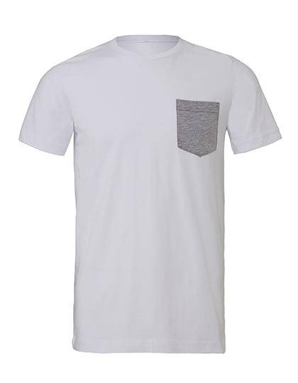 Epic Label T-shirts Lot de 3 T shirts Vierge Canvas 3021 Men`s Jersey Short Sleeve Pocket Tee