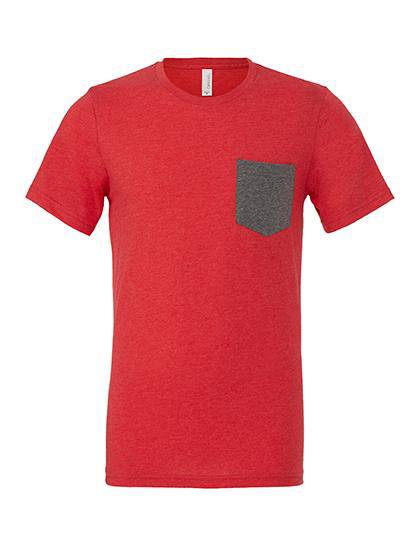 Epic Label T-shirts Lot de 3 T shirts Vierge Canvas 3021 Men`s Jersey Short Sleeve Pocket Tee
