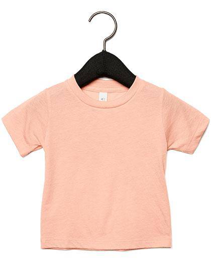 Epic Label T-shirts Lot de 3 T shirts Vierge Canvas 3413B Baby Triblend Short Sleeve Tee