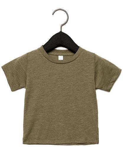 Epic Label T-shirts Lot de 3 T shirts Vierge Canvas 3413B Baby Triblend Short Sleeve Tee