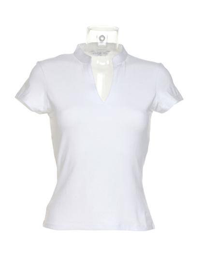 Epic Label T-shirts Lot de 3 T shirts Vierge Kustom Kit KK770 Regular Fit Corporate Top V Neck Mandarin Collar