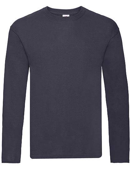 Epic Label T-shirts Lot de 5 Fruit of the Loom 61-428-0 Original Long Sleeve T Pour Homme