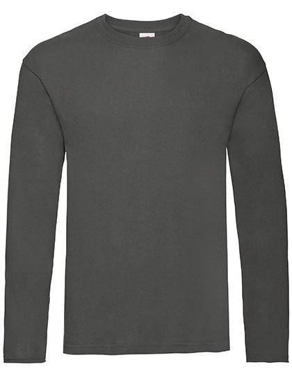 Epic Label T-shirts Lot de 5 Fruit of the Loom 61-428-0 Original Long Sleeve T Pour Homme