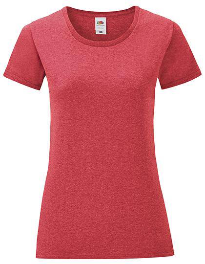 Epic Label T-shirts Lot de 5 Fruit of the Loom 61-432-0 Ladies Iconic T Pour Femme