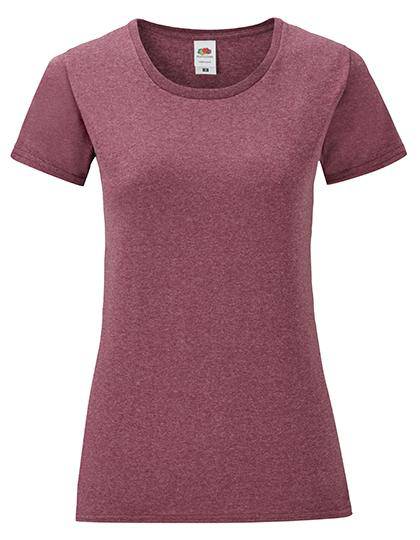 Epic Label T-shirts Lot de 5 Fruit of the Loom 61-432-0 Ladies Iconic T Pour Femme