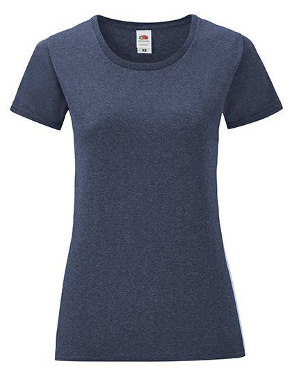 Epic Label T-shirts Lot de 5 Fruit of the Loom 61-432-0 Ladies Iconic T Pour Femme