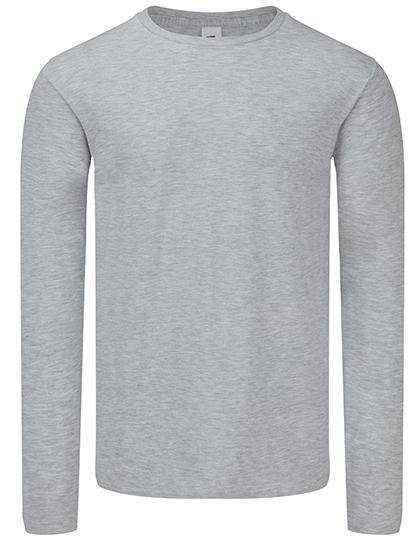 Epic Label T-shirts Lot de 5 Fruit of the Loom 61-446-0 Iconic 150 Classic Long Sleeve T Pour Homme