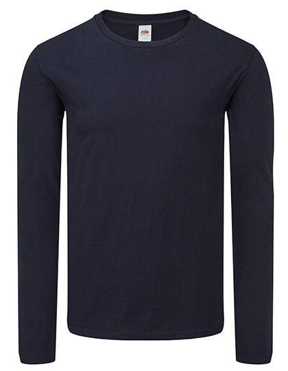 Epic Label T-shirts Lot de 5 Fruit of the Loom 61-446-0 Iconic 150 Classic Long Sleeve T Pour Homme