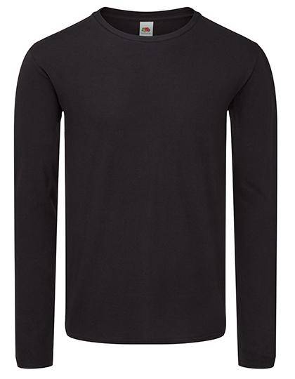 Epic Label T-shirts Lot de 5 Fruit of the Loom 61-446-0 Iconic 150 Classic Long Sleeve T Pour Homme