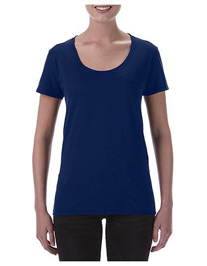 Epic Label T-shirts Lot de 5 Gildan 64550L Softstyle Ladies` Deep Scoop T-Shirt Pour Femme