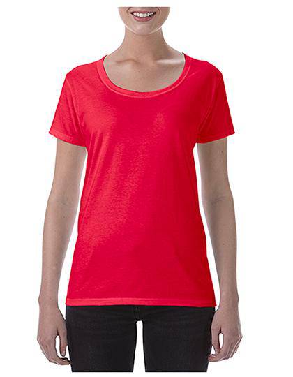 Epic Label T-shirts Lot de 5 Gildan 64550L Softstyle Ladies` Deep Scoop T-Shirt Pour Femme