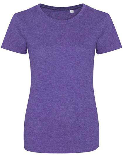 Epic Label T-shirts Lot de 5 T shirts Vierge Just Ts JT001F Girlie Tri-Blend T