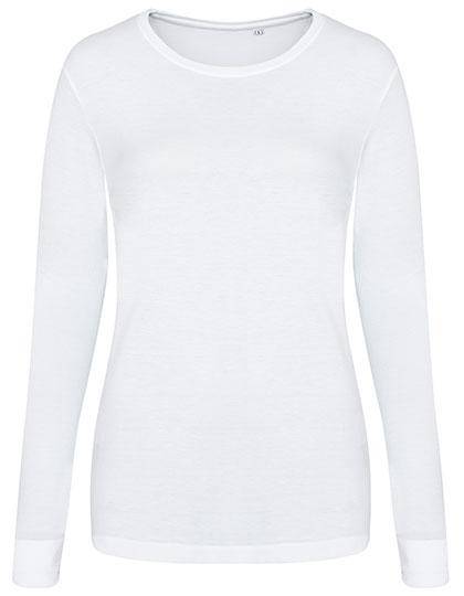 Epic Label T-shirts Lot de 5 T shirts Vierge Just Ts JT002F Longsleeve Girlie Tri-Blend T