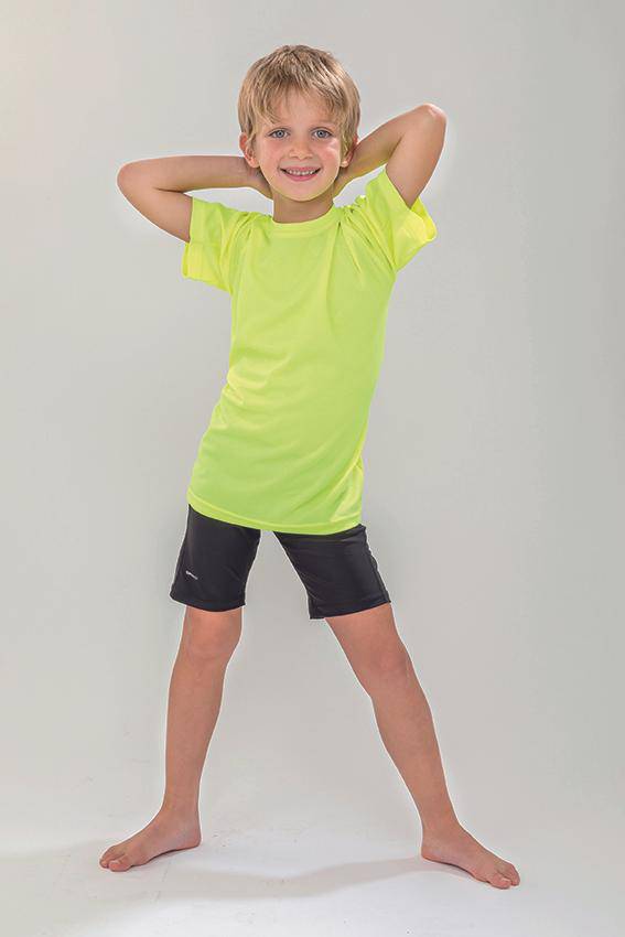 Epic Label T-shirts Lot de 5 T shirts Vierge Spiro S287J Junior Performance Aircool Tee