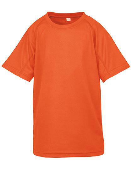 Epic Label T-shirts Lot de 5 T shirts Vierge Spiro S287J Junior Performance Aircool Tee