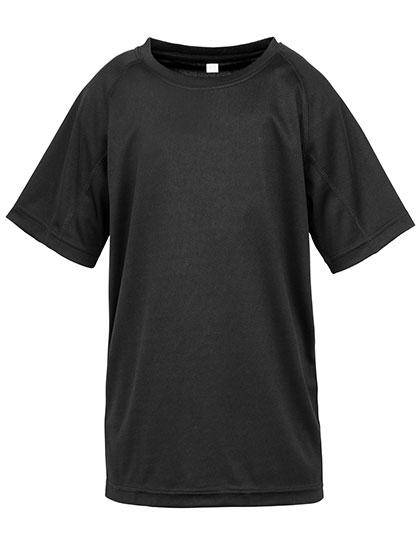 Epic Label T-shirts Lot de 5 T shirts Vierge Spiro S287J Junior Performance Aircool Tee