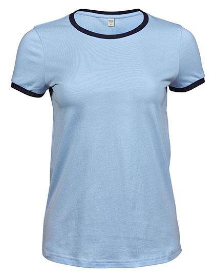 Epic Label T-shirts Lot de 5 T shirts Vierge Tee Jays 5071 Womens Ringer Tee