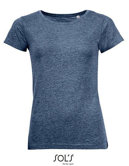 Epic Label T-shirts Sol´S 01181 T-Shirt Femme Col Rond