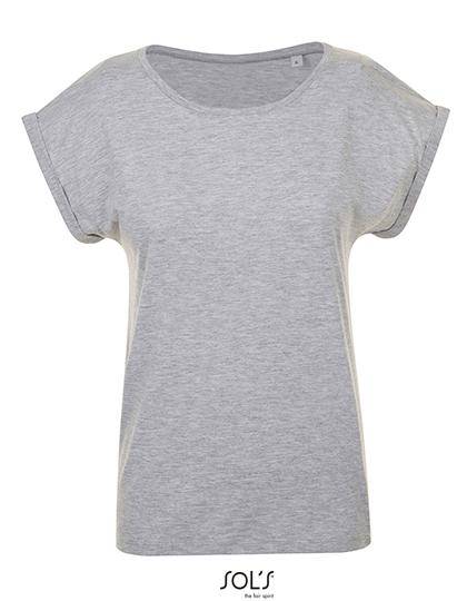 Epic Label T-shirts Sol´S 01406 T-Shirt Femme Col Rond