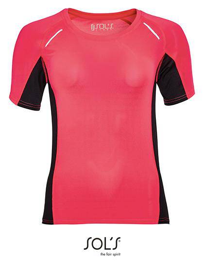 Epic Label T-shirts Sol´S 01415 T-Shirt Running Manches Courtes Pour Femme