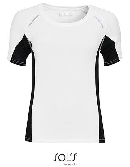 Epic Label T-shirts Sol´S 01415 T-Shirt Running Manches Courtes Pour Femme