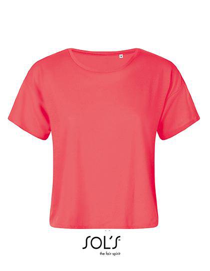 Epic Label T-shirts Sol´S 01703 Crop Top Pour Femme