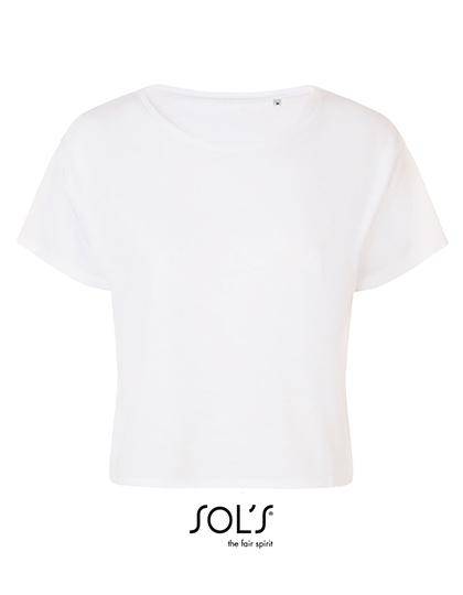 Epic Label T-shirts Sol´S 01703 Crop Top Pour Femme