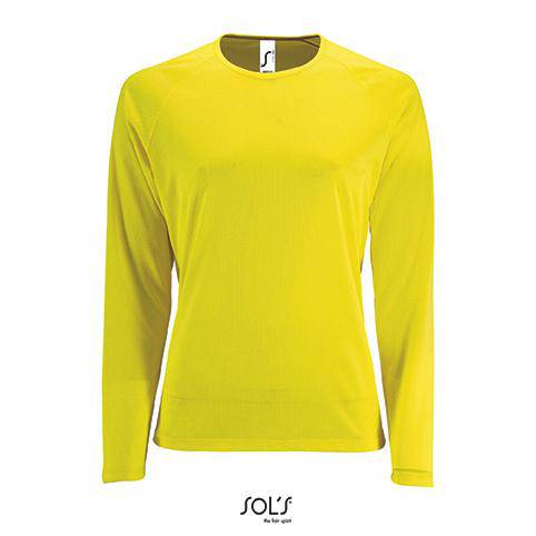 Epic Label T-shirts Sol´S 02072 T-Shirt Sport Manches Longues Pour Femme