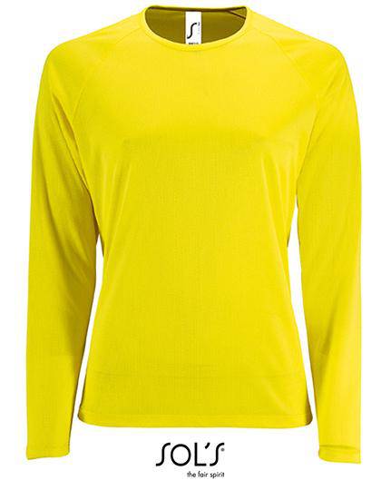 Epic Label T-shirts Sol´S 02072 T-Shirt Sport Manches Longues Pour Femme