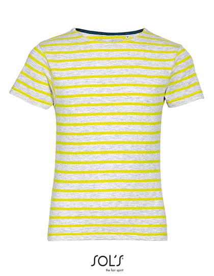 Epic Label T-shirts Sol´S L01400 T-Shirt Rayé À Col Rond Pour Enfant Miles