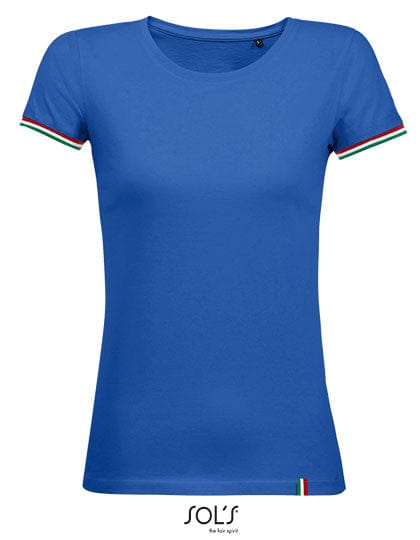 Epic Label T-shirts Sol´S L03109 T-Shirt À Manches Courtes Pour Femme Arc-En-Ciel