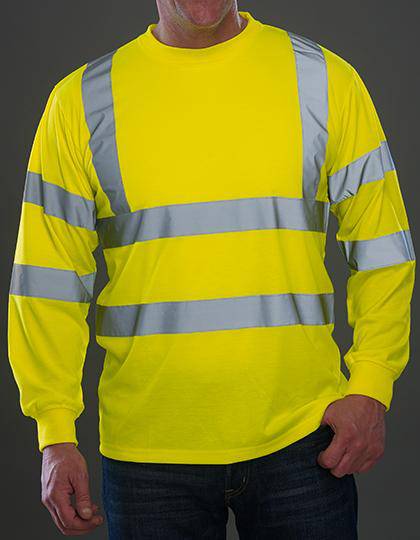 Epic Label T-shirts Yoko Hvj420 Hi Vis Long Sleeve T-Shirt