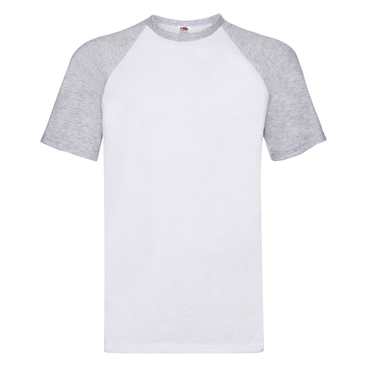 Epic Label Tshirt Fruit Of The Loom 610260 T-Shirt De Baseball À Manches Courtes Valueweight Pour Homme