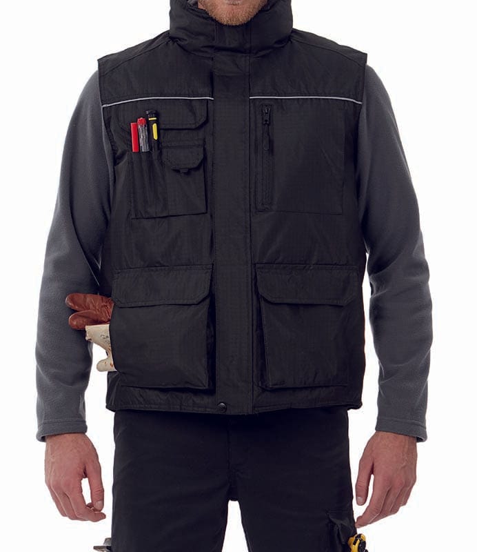 Epic Label Vestes & Bodywarmer B&C Pro Collection Bcjuc40 Gilet Expert Pro