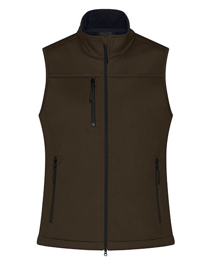 Epic Label Vestes & Bodywarmer James+Nicholson Jn1169 Gilet Softshell Pour Femme Recyclé