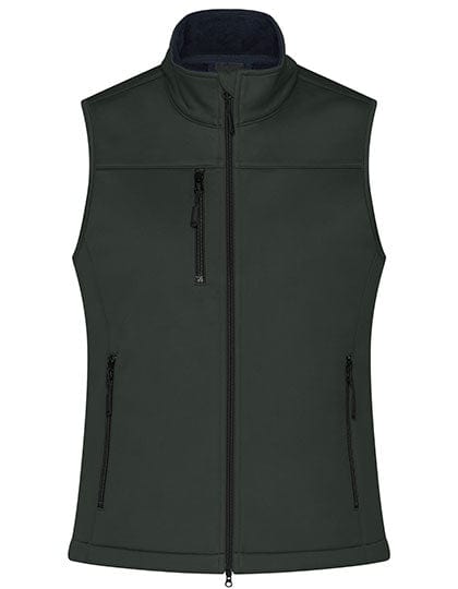 Epic Label Vestes & Bodywarmer James+Nicholson Jn1169 Gilet Softshell Pour Femme Recyclé