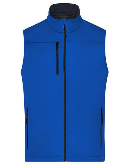 Epic Label Vestes & Bodywarmer James+Nicholson Jn1170 Gilet Softshell Homme Recyclé