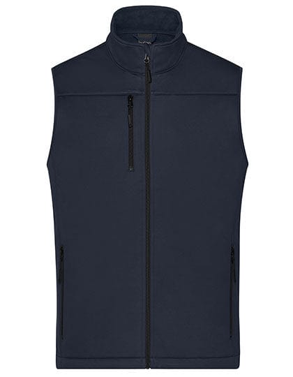 Epic Label Vestes & Bodywarmer James+Nicholson Jn1170 Gilet Softshell Homme Recyclé