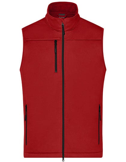 Epic Label Vestes & Bodywarmer James+Nicholson Jn1170 Gilet Softshell Homme Recyclé