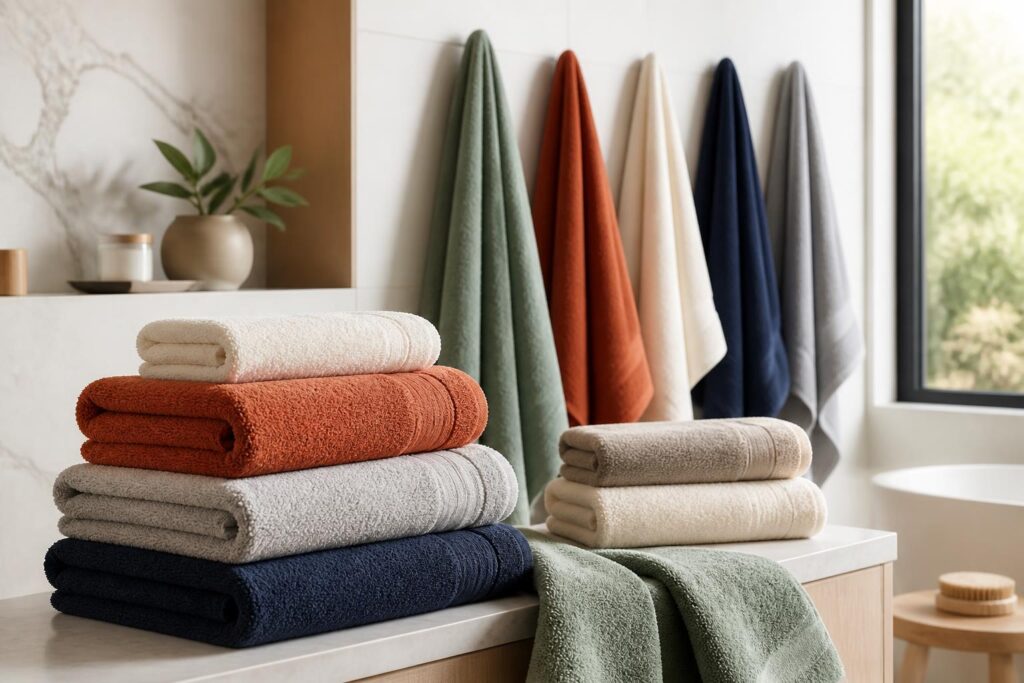 découvrez comment bien choisir vos serviettes de bain en tenant compte du grammage, de la taille et des couleurs pour un confort et une décoration optimale.