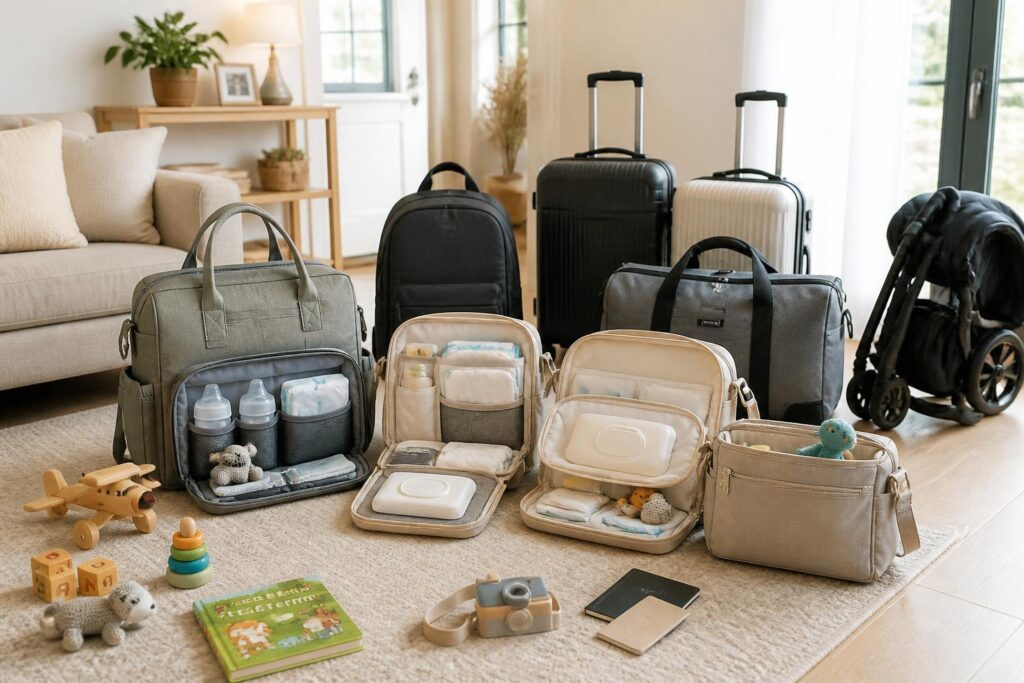 découvrez nos conseils pour bien choisir vos sacs à langer et bagages familiaux, alliant praticité et confort pour toutes vos sorties avec enfants.