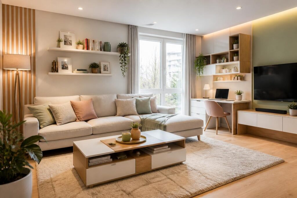 Aménager un petit salon : 10 idées qui marchent vraiment