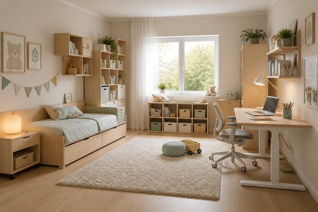 découvrez comment aménager une chambre d'enfant évolutive qui grandit avec lui, alliant confort, fonctionnalité et style adapté à chaque âge.