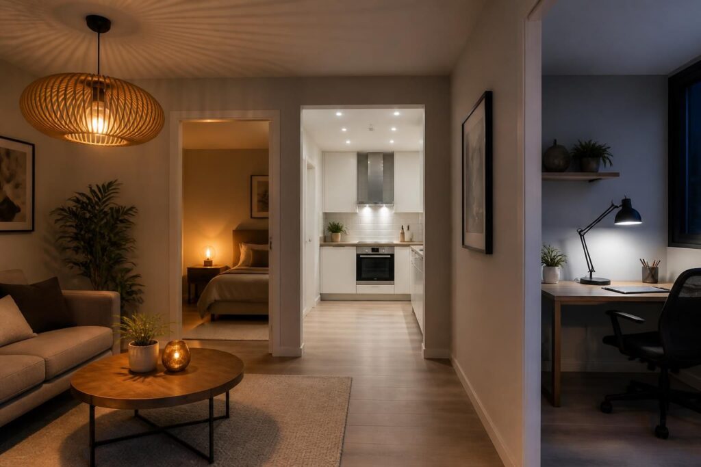 Choisir la lumière de chaque pièce : luminaires et ampoules